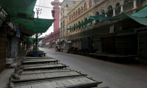 Rawalpindi deserted roads