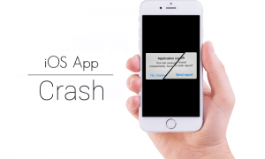 iOS apps crash