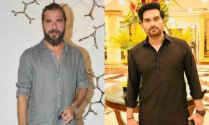 Pakistani celebrities Humayun Saeed Ertugrul