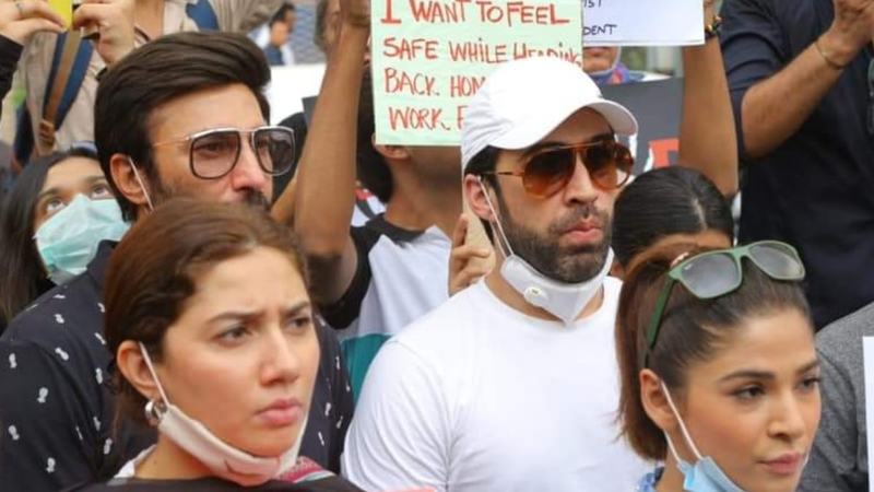 Pakistani celebrities protest rape