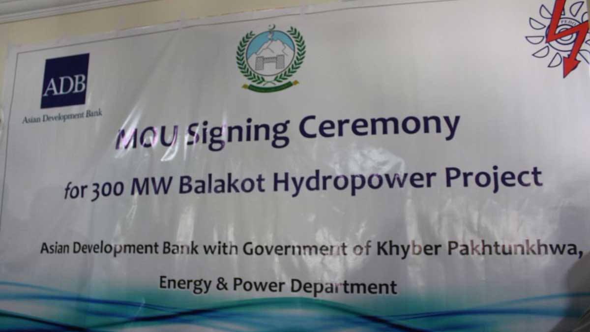 Balakot hydropower project