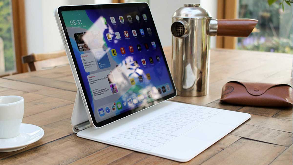 iPad Pro with wireless charging