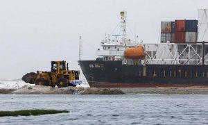 Karachi cargo ship