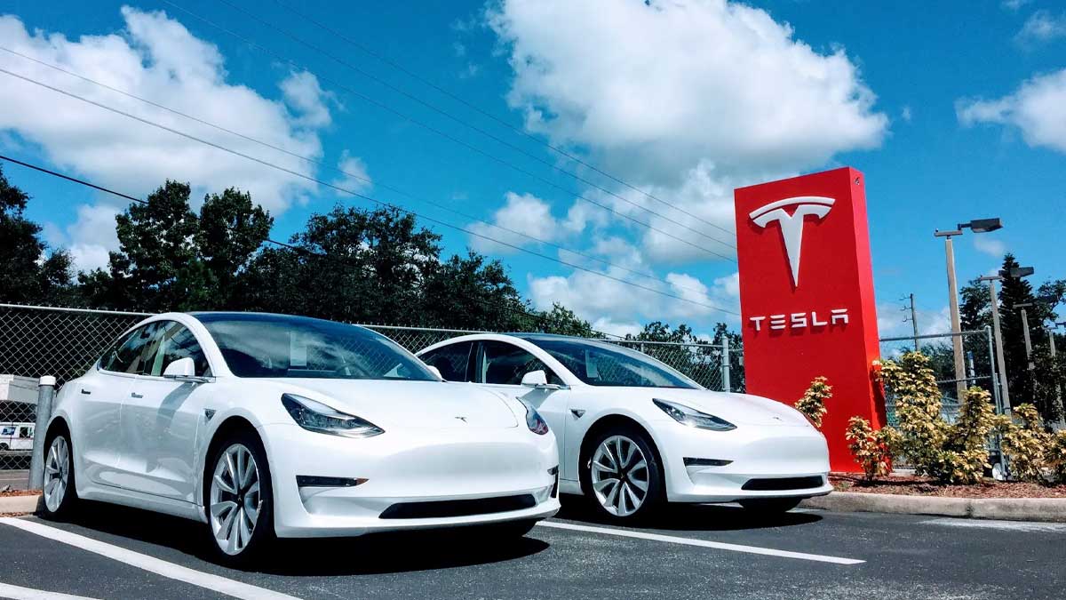 Tesla electric vehicles