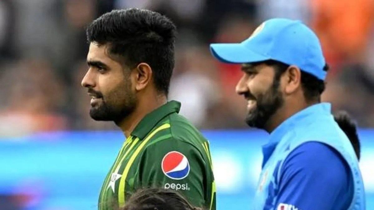 pakistan vs india in world cup babar azama and rohit sharma