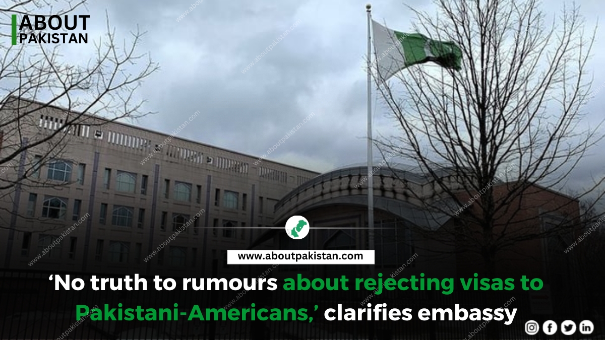us embassy not rejecting visa to american pakistani